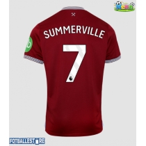 West Ham United Crysencio Summerville #7 Hjemmedrakt 2025-26 Kortermet